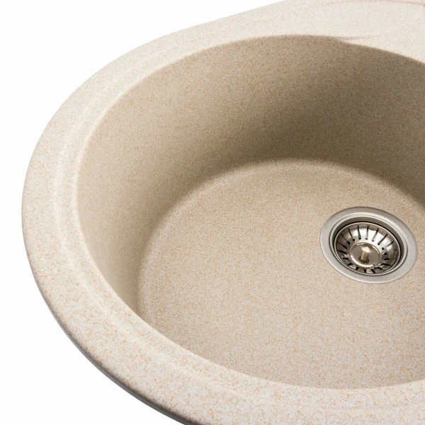 Гранітна мийка для кухні VALESO 5847 ONYX матова (сафарі)