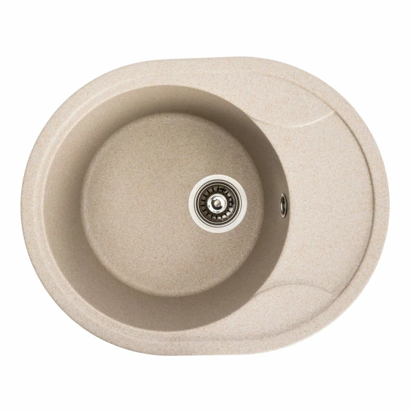 Гранітна мийка для кухні VALESO 5847 ONYX матова (сафарі)