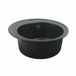 Гранітна мийка для кухні VALESO 510 LUNA матова Антрацит