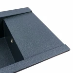 Гранітна мийка для кухні VALESO 9651 ATLAS матовий Антрацит