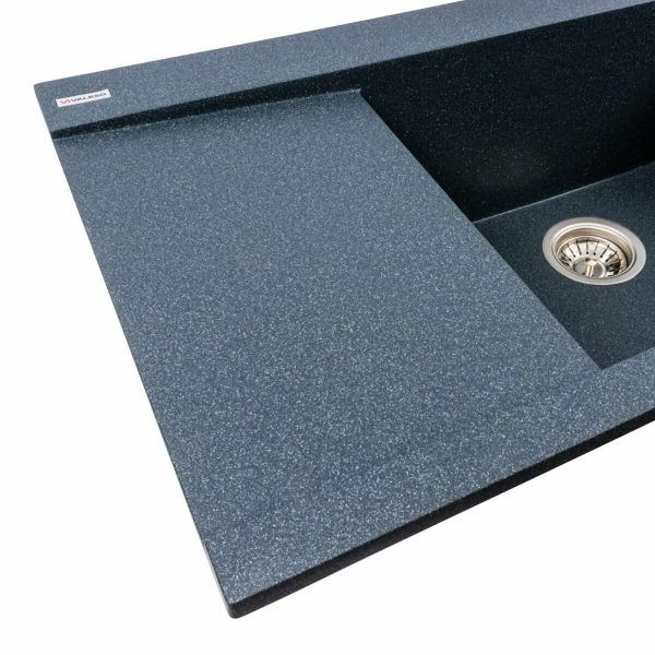 Гранітна мийка для кухні VALESO 9651 ATLAS матовий Антрацит