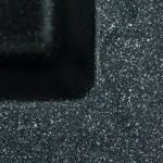 Гранітна мийка для кухні VALESO 4040 RUBA матовий антрацит