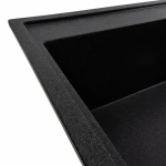 Гранітна мийка для кухні VALESO 7950 AZURIT матовий Карбон