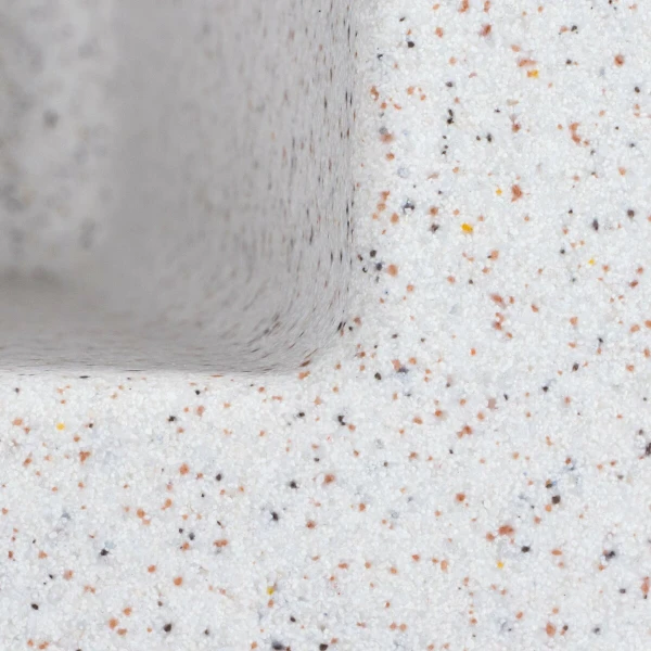 Гранітна мийка для кухні VALESO 4040 RUBA матовий топаз