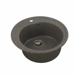 Гранітна мийка для кухні VALESO 510 LUNA матова Мікс