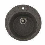 Гранітна мийка для кухні VALESO 510 LUNA матова Мікс