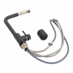 Кухонний змішувач з висувною лійкою VALESO Q411B Карбон