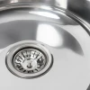 Кухонна мийка нержавіючої сталі Platinum ПОЛІРОВКА PLATINUM 5745 з (0,8/180 мм)