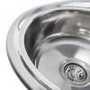 Кухонна мийка нержавіючої сталі Platinum ПОЛІРОВКА PLATINUM 5745 з (0,8/180 мм)