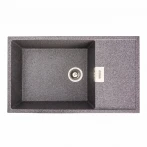 Гранітна мийка для кухні Platinum PLATINUM 8650 DIAMOND матова (мікс)