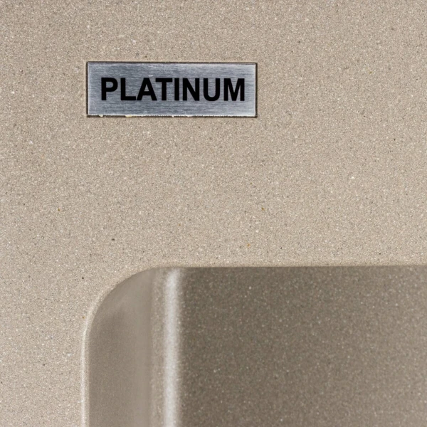 Гранітна мийка для кухні Platinum 7850 Bogema матовий Титан