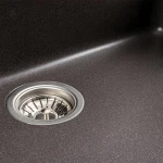 Гранітна мийка для кухні Platinum 7945 Paruana матовий Гренадін