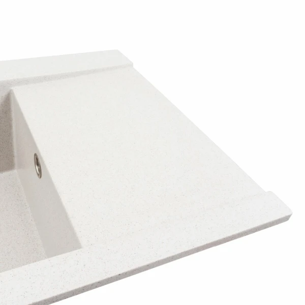 Гранітна мийка для кухні Platinum 9651 ATLAS матовий Топаз