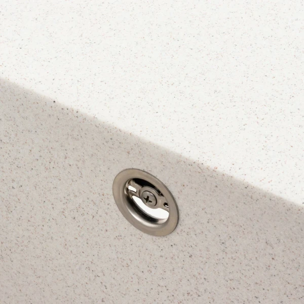 Гранітна мийка для кухні Platinum 9651 ATLAS матовий Топаз