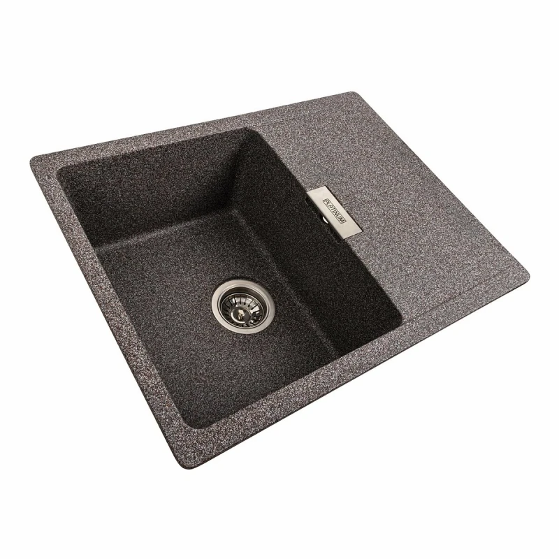 Гранітна мийка для кухні Platinum матовий Мікс PLATINUM 6250 ZIRKONE