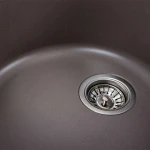 Гранітна мийка для кухні Platinum 6250 SOUL матова Дюна