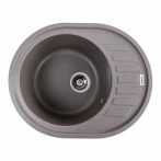Гранітна мийка для кухні Platinum PLATINUM 6250 SOUL матова Дюна