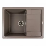 Гранітна мийка для кухні Platinum PLATINUM 6550 INTENSO матова Дюна