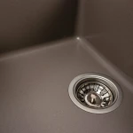 Гранітна мийка для кухні Platinum 6550 INTENSO матова Дюна