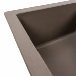 Гранітна мийка для кухні Platinum 6550 INTENSO матова Дюна