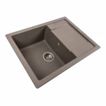 Гранітна мийка для кухні Platinum 6550 INTENSO матова Дюна