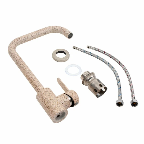 Змішувач кухонний Platinum KT 11 (3008B-FH) Карамель