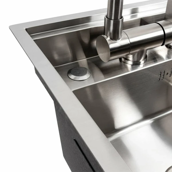 Кухонна мийка прихована Platinum Handmade PLATINUM CM 40×50 нержавійка