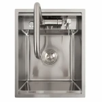 Кухонна мийка прихована Platinum Handmade PLATINUM CM 40×50 нержавійка