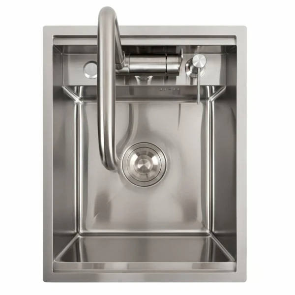 Кухонна мийка прихована Platinum Handmade PLATINUM CM 40×50 нержавійка