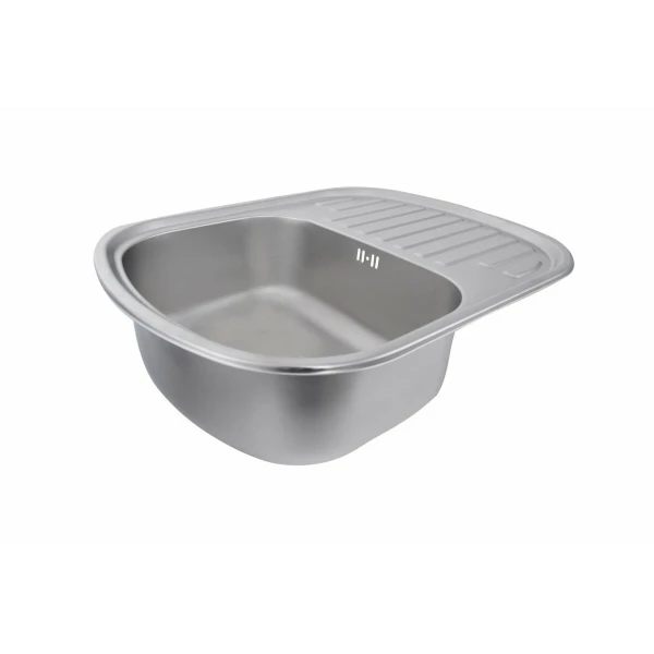 Кухонна мийка нержавіючої сталі Valeso САТИН VALESO 6349 з (0,8/180 мм)