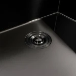 Кухонна мийка чорна 60*50 PVD VALESO Handmade ECN (2,0/0,5)