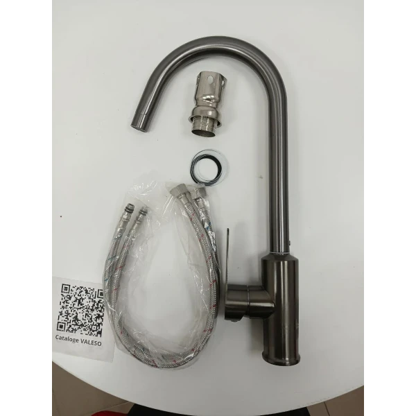 Кухонний змішувач VALESO TH36 PVD чорний