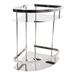 Поличка в ванну кімнату VALESO 2203-2b-9 Gb на 2 яруса