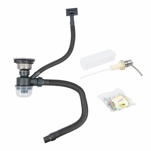 Кухонна мийка нержавійка VALESO Handmade 58*43B (3,0/0.8)