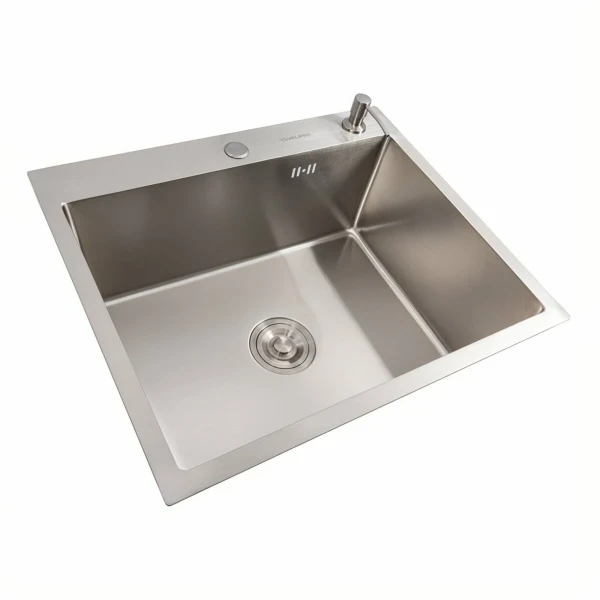 Кухонна мийка нержавійка 60*50 VALESO Handmade ECN (2,0/0,5)