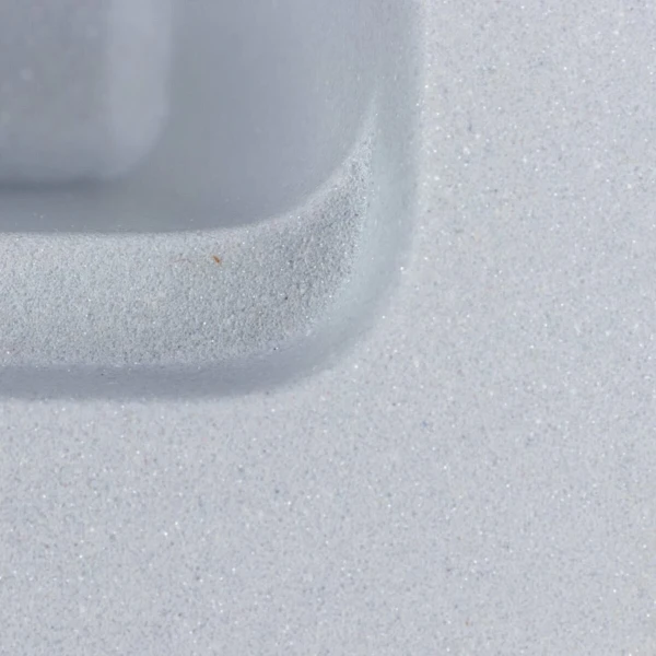 Кухонна мийка гранітна матова 7545 NIKA VALESO Сірий металік