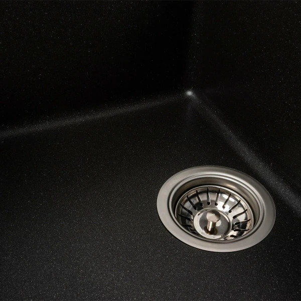 Гранітна мийка для кухні VALESO 6550 INTENSO матовий Моріон