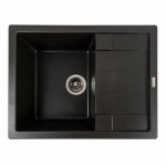 Гранітна мийка для кухні VALESO 6550 INTENSO матовий Моріон