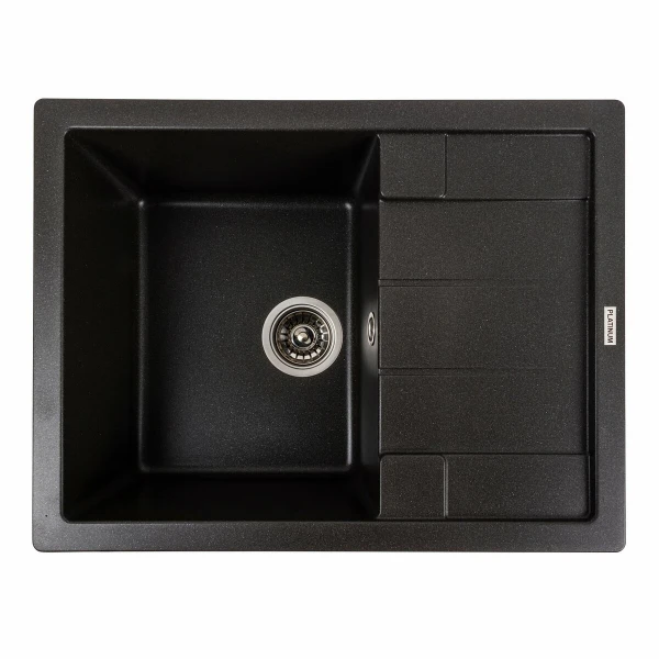 Гранітна мийка для кухні VALESO 6550 INTENSO матовий Моріон