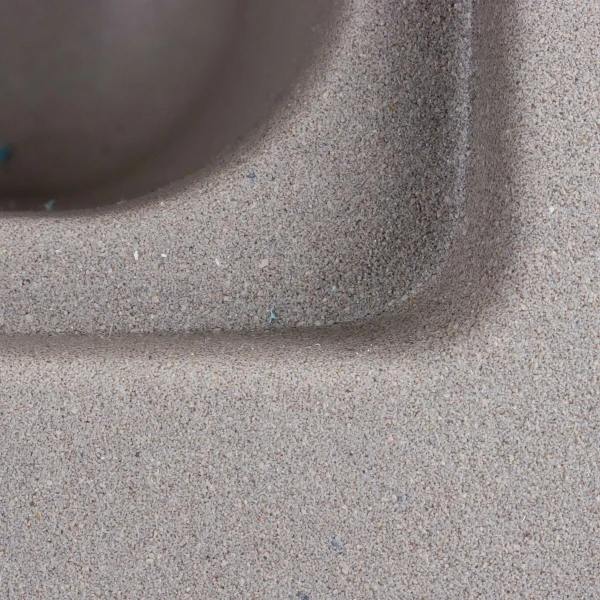 Гранітна мийка для кухні VALESO 5852 VESTA матова Дюна