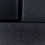 Гранітна мийка для кухні VALESO 7843 SOLID матовий Чорний