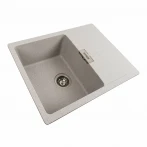 Гранітна мийка для кухні матовий Топаз VALESO 6250 ZIRKONE