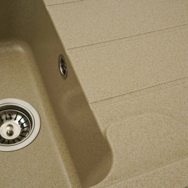 Гранітна мийка для кухні VALESO 7850 VERONA матова Сафарі