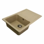 Гранітна мийка для кухні VALESO 7850 VERONA матова Сафарі