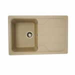 Гранітна мийка для кухні VALESO 7850 VERONA матова Сафарі