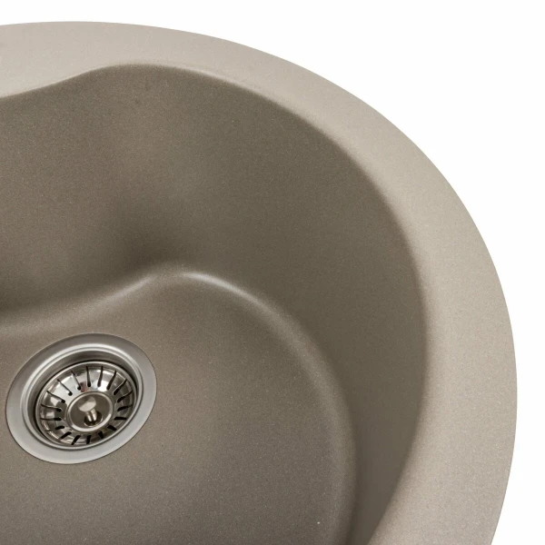 Гранітна мийка для кухні VALESO 480 TURAS матовий Титан