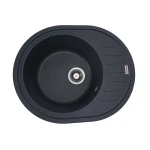 Гранітна мийка для кухні VALESO 6250 SOUL матова Антрацит