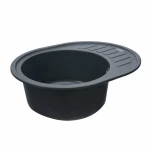 Гранітна мийка для кухні VALESO 6250 SOUL матова Антрацит