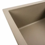 Гранітна мийка для кухні VALESO 7950 Selena матовий Титан