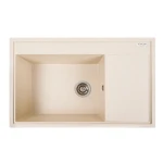 Гранітна мийка для кухні VALESO 7950 AZURIT матовий Пісок